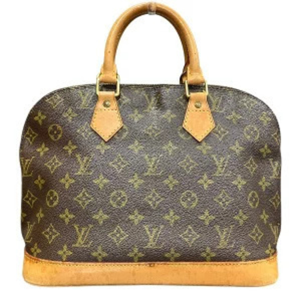 Louis Vuitton Handbag Monogram Bag Alma Brown